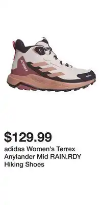 Sport Chek adidas Women's Terrex Anylander Mid RAIN.RDY Hiking Shoes offer