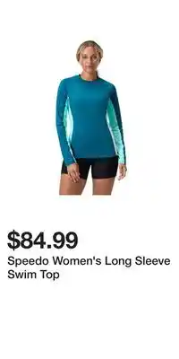 Sport Chek Speedo Women's Long Sleeve Swim Top offer