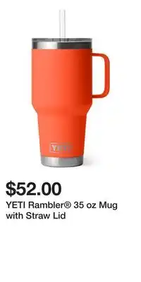 Sport Chek YETI Rambler 35 oz Mug with Straw Lid offer