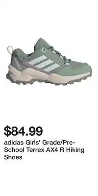 Sport Chek adidas Girls' Grade/Pre-School Terrex AX4 R Hiking Shoes offer