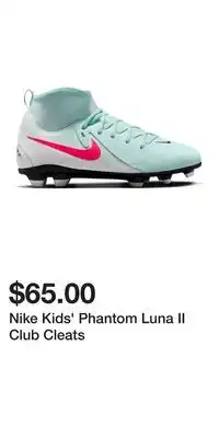 Sport Chek Nike Kids' Phantom Luna II Club Cleats offer