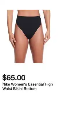 Sport Chek Nike Women's Essential High Waist Bikini Bottom offer
