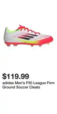 Sport Chek adidas Men's F50 League Firm Ground Soccer Cleats offer