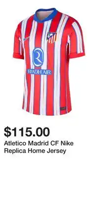 Sport Chek Atletico Madrid CF Nike Replica Home Jersey offer