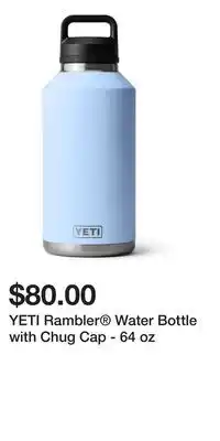 Sport Chek YETI Rambler Water Bottle with Chug Cap - 64 oz offer