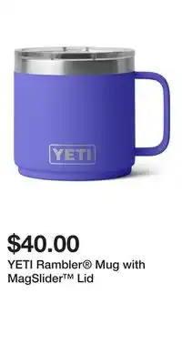 Sport Chek YETI Rambler Mug with MagSlider Lid offer