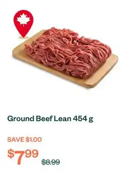 Voilà Ground Beef Lean 454 g offer