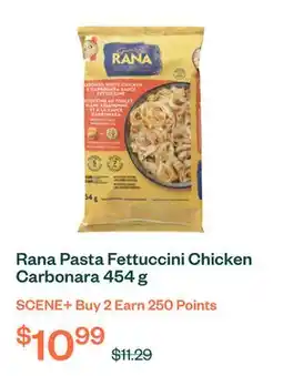 Voilà Rana Pasta Fettuccini Chicken Carbonara 454 g offer
