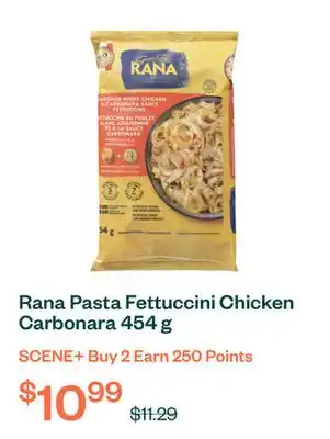 Voilà Rana Pasta Fettuccini Chicken Carbonara 454 g offer