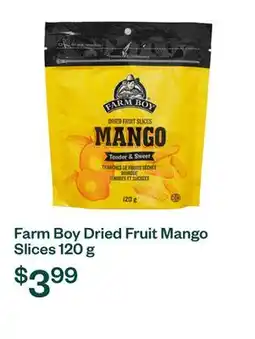 Voilà Farm Boy Dried Fruit Mango Slices 120 g offer