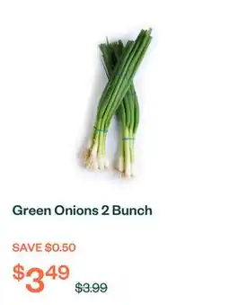 Voilà Green Onions 2 Bunch offer