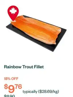 Voilà Rainbow Trout Fillet offer