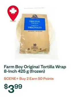 Voilà Farm Boy Original Tortilla Wrap 8-Inch 425 g (frozen) offer
