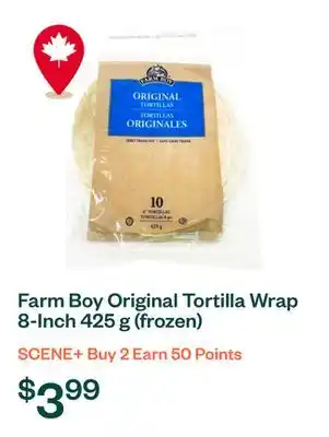 Voilà Farm Boy Original Tortilla Wrap 8-Inch 425 g (frozen) offer