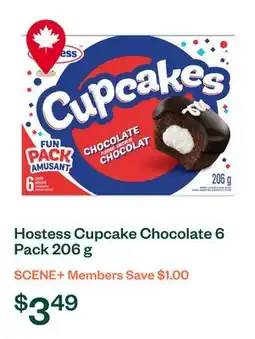 Voilà Hostess Cupcake Chocolate 6 Pack 206 g offer