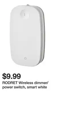 IKEA RODRET Wireless dimmer/power switch, smart white offer