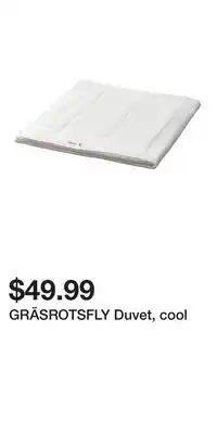 IKEA GRÄSROTSFLY Duvet, cool offer
