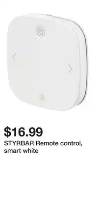 IKEA STYRBAR Remote control, smart white offer