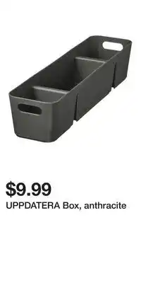 IKEA UPPDATERA Box, anthracite offer
