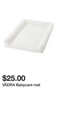 IKEA VÄDRA Babycare mat offer