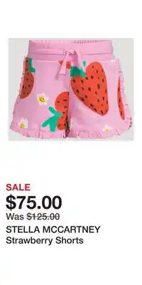Holt Renfrew STELLA MCCARTNEY Strawberry Shorts offer