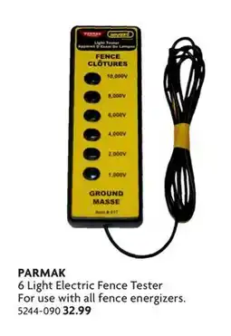 Home Hardware 6 Light Electric Fence TesteForr use with all fence energizers offer