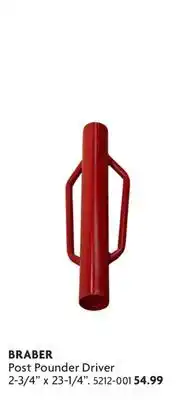 Home Hardware Post Pounder Drive offer
