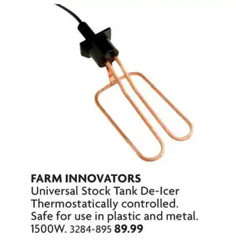 Home Hardware Universal Stock Tank De-Icer Thermostatically Controlled offer