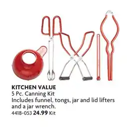 Home Hardware 5 Pc. Canning Kit offer
