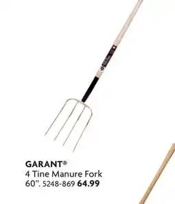 Home Hardware 4 Tine Manure Fork offer