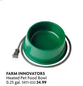Home Hardware Heated Pet Food Bowl offer