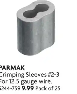 Home Hardware Crimping Sleeves #2-For3 12.5 gauge wire offer
