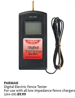 Home Hardware Digital Electric Fence Testes For use with all low impedance fence charger offer