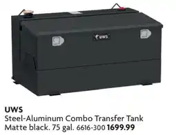 Home Hardware Steel-Aluminum Combo Transfer Tank offer