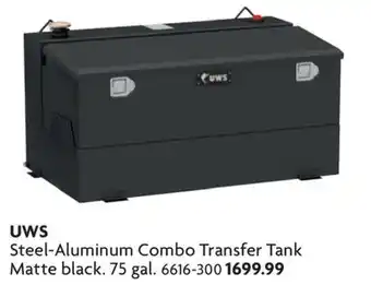 Home Hardware Steel-Aluminum Combo Transfer Tank offer