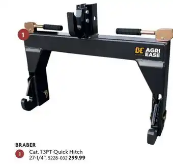Home Hardware Cat. 1 3PT Quick Hitch offer