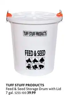 Home Hardware Feed & Seed Storage Drum with Lid - 7 Gal offer