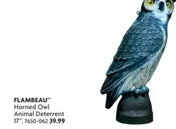 Home Hardware Horned Owl Animal Deterrent offer
