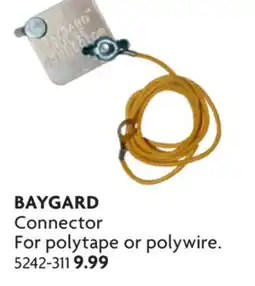 Home Hardware Connector For polytape or polywire offer