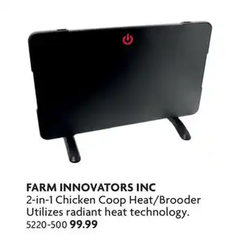 Home Hardware 2-in-1 Chicken Coop Heat/Brooder Utilizes radiant heat technology offer