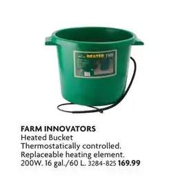 Home Hardware Heated Bucket offer