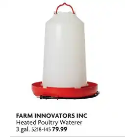 Home Hardware Heated Poultry Waterer offer