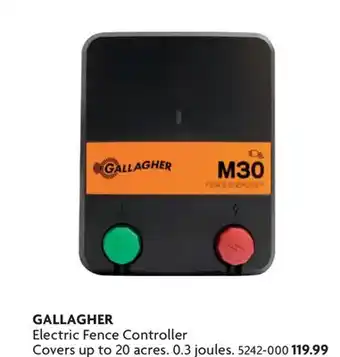 Home Hardware Electric Fence Controller offer