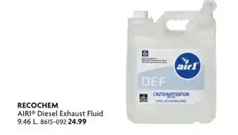 Home Hardware AIR1 Diesel Exhaust Fluid offer
