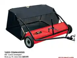 Home Hardware 48 Lawn Sweeper offer
