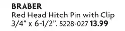 Home Hardware Red Head Hitch Pin with Clip offer