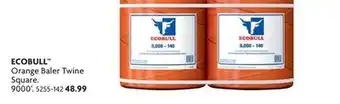 Home Hardware Orange Baler Twine Square offer