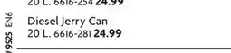 Home Hardware Diesel Jerry Can 20 L offer