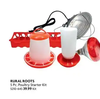 Home Hardware 5 Pc. Poultry Starter Kit offer