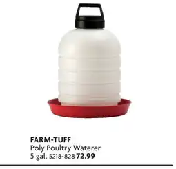Home Hardware Poly Poultry Waterer offer